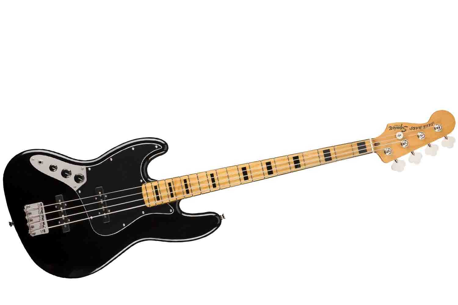 изображение Fender Classic Vibe 70s JAZZ BASS LH MN BLK - 1