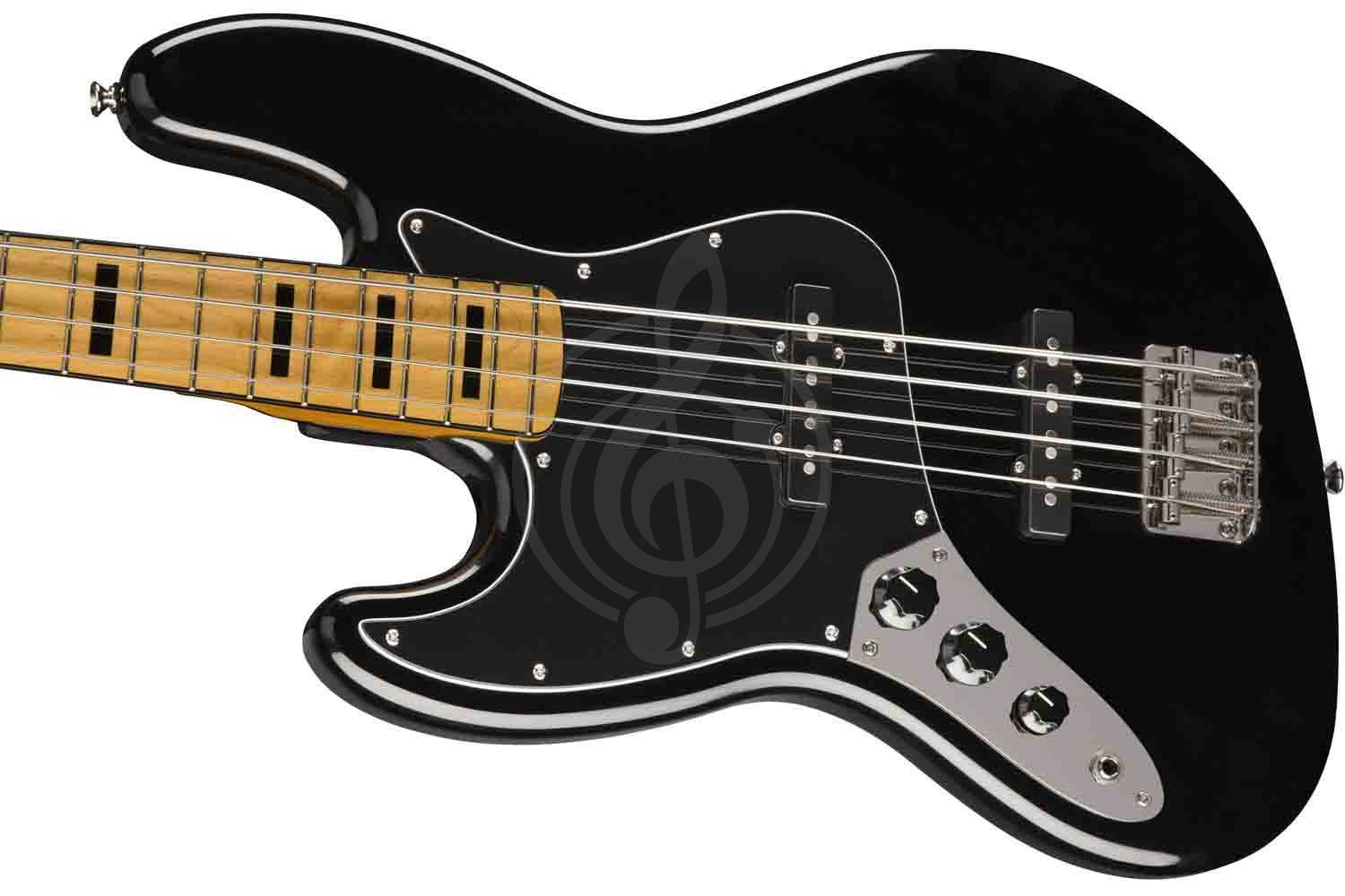 изображение Fender Classic Vibe 70s JAZZ BASS LH MN BLK - 3