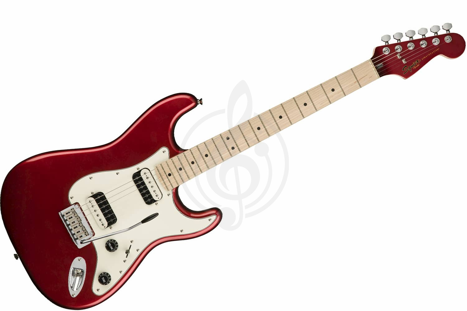 Электрогитара Stratocaster Электрогитары Stratocaster Fender Fender Squier Contemporary Stratocaster HH Dark Metallic Red - Электрогитара HH Dark Metallic Red - фото 1