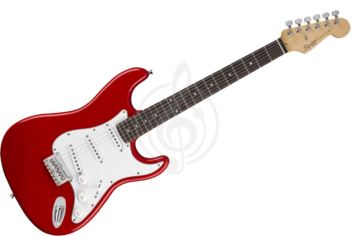 Электрогитара Stratocaster Электрогитары Stratocaster Fender FENDER SQUIER MM STRATOCASTER HARD TAIL RED - Электрогитара HARD TAIL RED - фото 1
