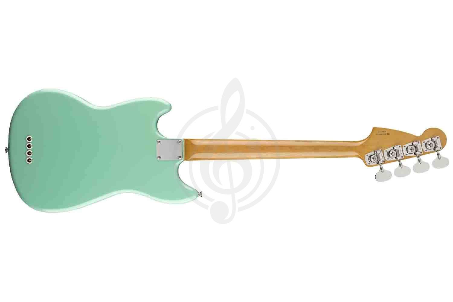 Бас-гитара FENDER VINTERA `60s Mustang Bass Sea Foam Green - Бас-гитара, Fender VINTERA `60s Mustang Bass Sea Foam Green в магазине DominantaMusic - фото 2