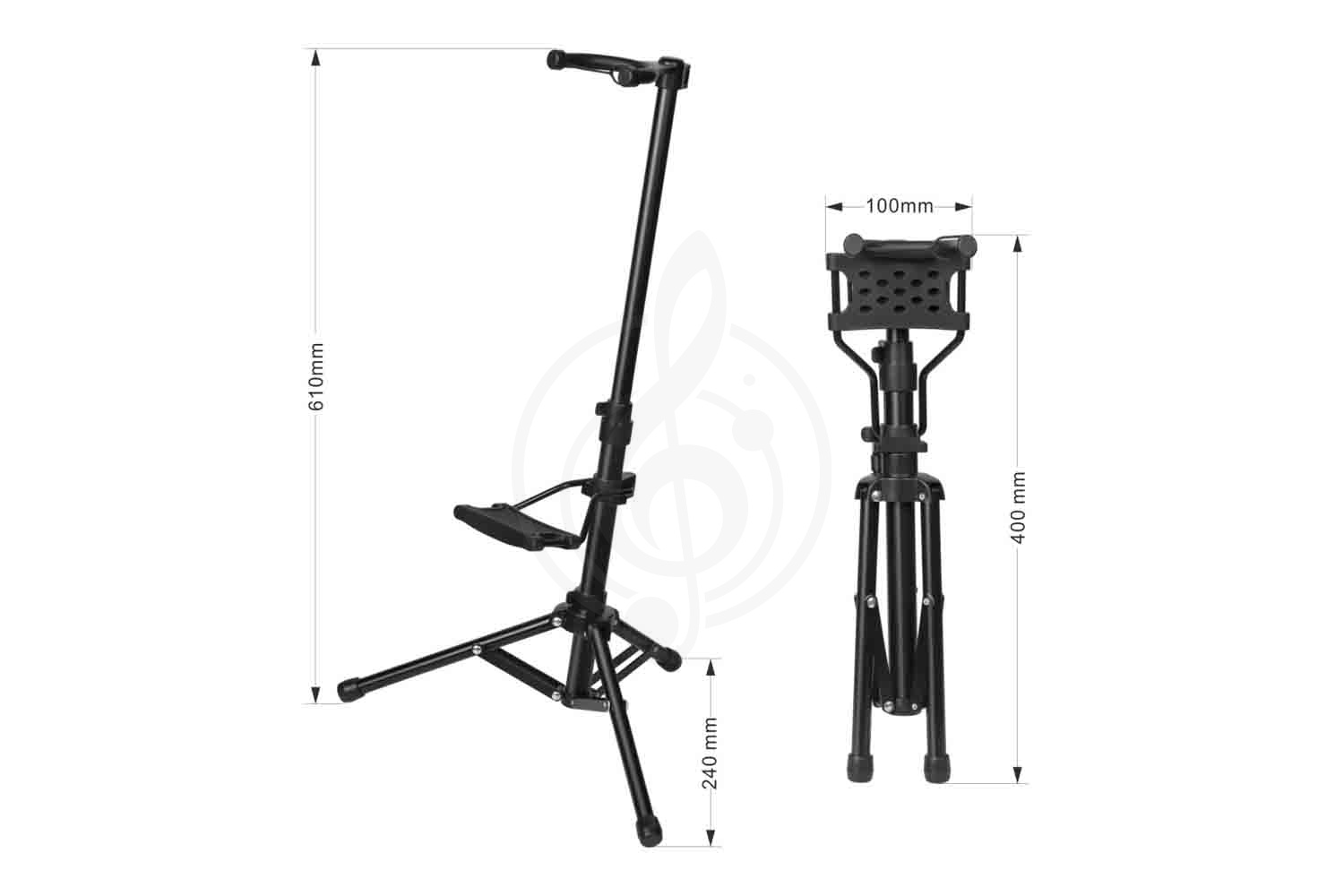  Flanger FL-13E - Стойка для электронного духового инструмента, Flanger FL-13E в магазине Доминанта мьюзик - фото 2