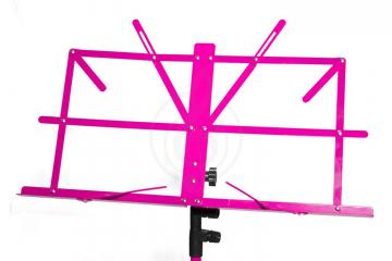 Пюпитр Fleet FLT-MS1p, пюпитр розовый, складной, с чехлом, Fleet FLT-MS1p в магазине DominantaMusic - фото 3
