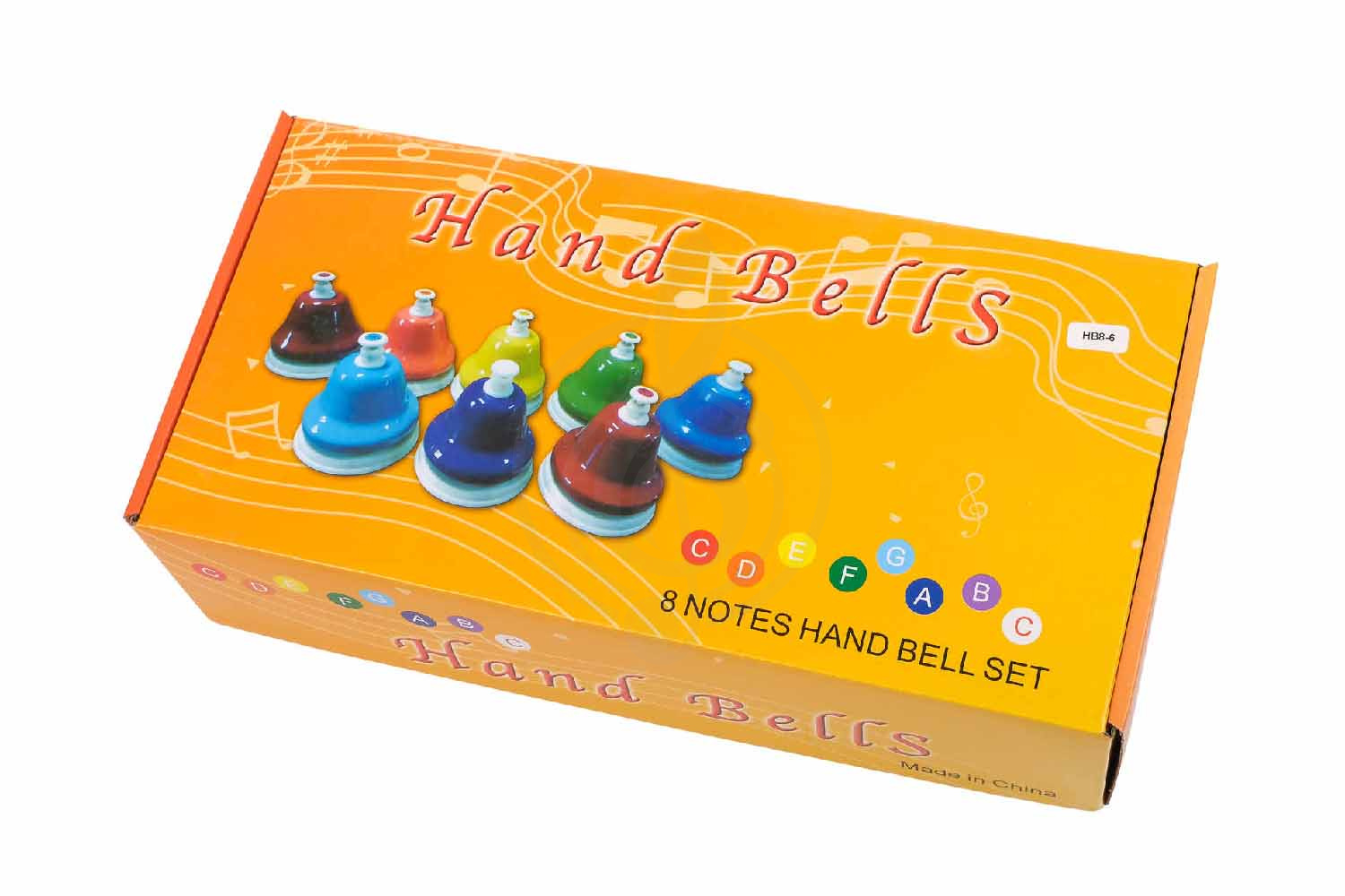 Колокольчики и бубенцы Fleet HB8-6 - Набор колокольчиков без ручки, 8шт, Fleet HB8-6 в магазине Доминанта мьюзик - фото 2