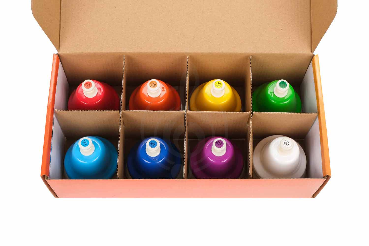 Колокольчики и бубенцы Fleet HB8-6 - Набор колокольчиков без ручки, 8шт, Fleet HB8-6 в магазине Доминанта мьюзик - фото 3