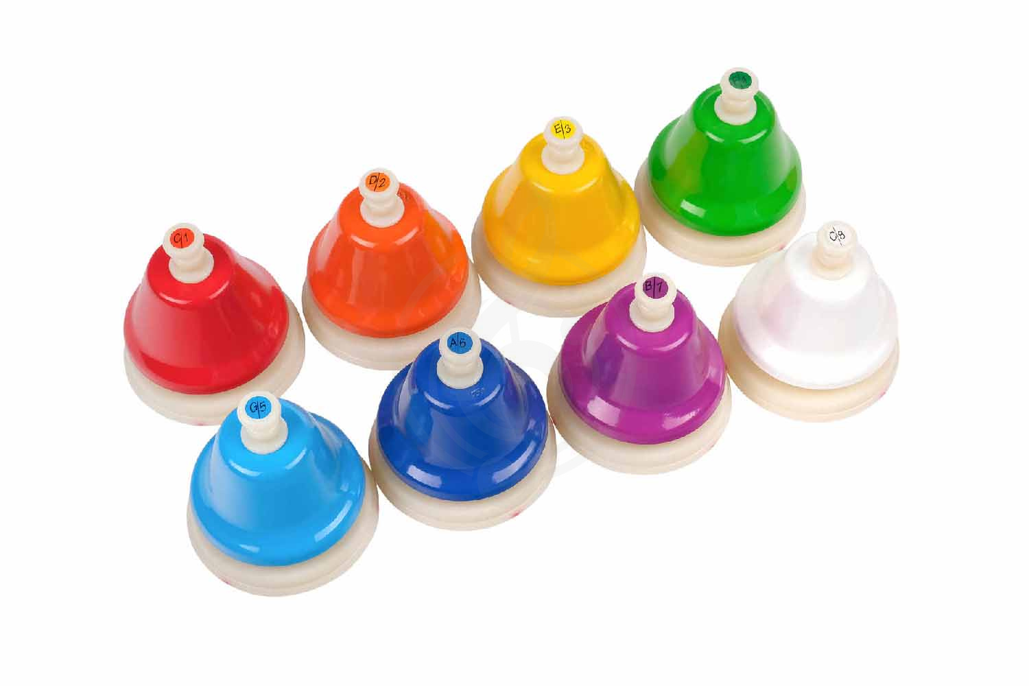 Колокольчики и бубенцы Fleet HB8-6 - Набор колокольчиков без ручки, 8шт, Fleet HB8-6 в магазине Доминанта мьюзик - фото 4