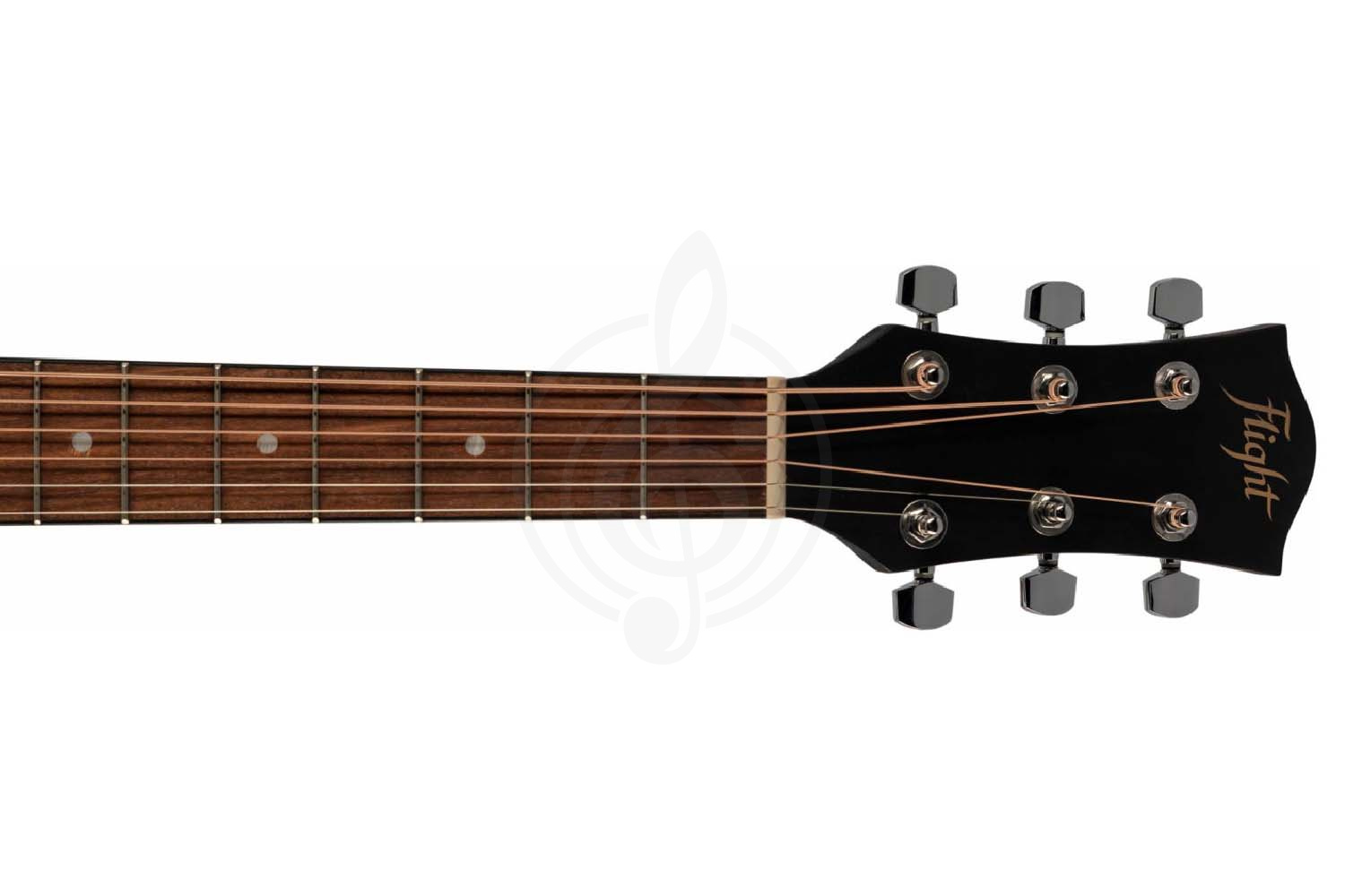 Электроакустическая гитара FLIGHT D-175CE BK - Гитара электроакустическая, Flight D-175CE BK в магазине DominantaMusic - фото 3