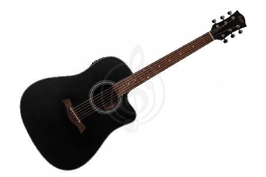 Изображение FLIGHT D-175CE BK - Гитара электроакустическая