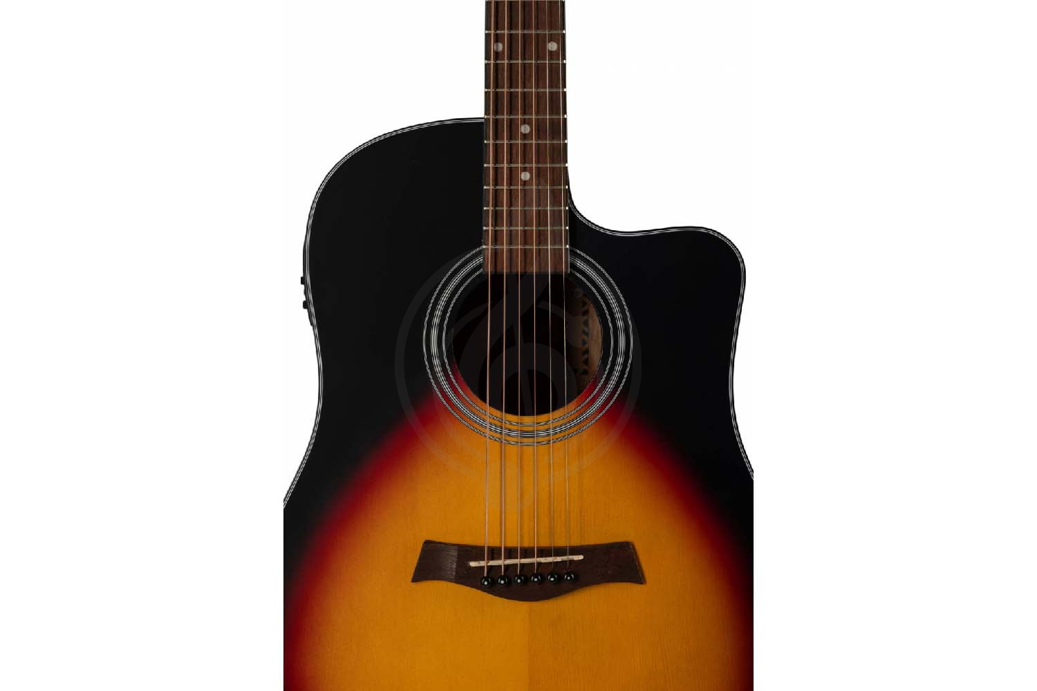 Электроакустическая гитара FLIGHT D-175CE SB - Гитара электроакустическая, Flight D-175CE SB в магазине DominantaMusic - фото 6