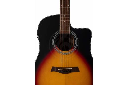 Электроакустическая гитара FLIGHT D-175CE SB - Гитара электроакустическая, Flight D-175CE SB в магазине Доминанта мьюзик - фото 6