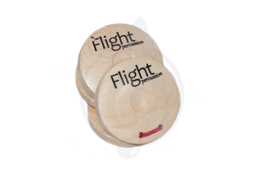 Кастаньеты Кастаньеты Flight FLIGHT FCW-55N Кастаньеты деревянные (пара) (600x300) FCW-55N - фото 1