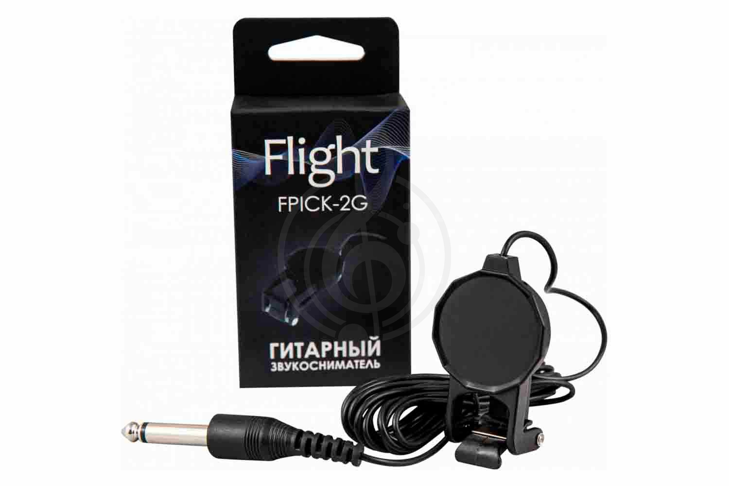 Звукосниматель для акустической гитары FLIGHT FPICK-2G - Пьезозвукосниматель для акустической гитары, Flight FPICK-2G в магазине DominantaMusic - фото 1