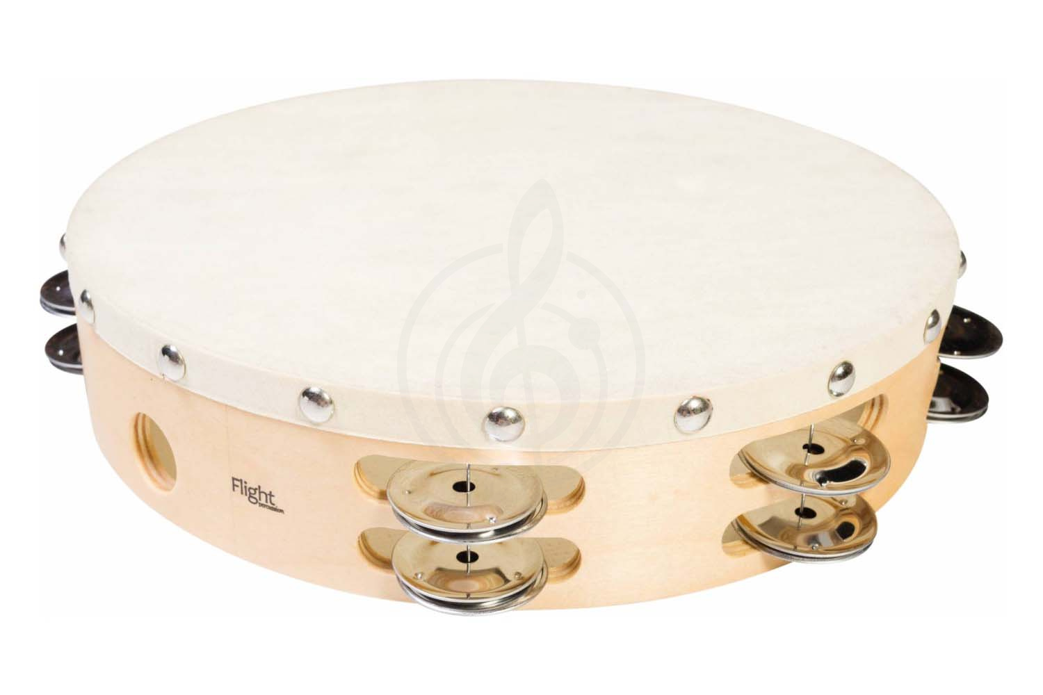 Тамбурин FLIGHT FT 10-16 - Тамбурин с мембраной, Flight FT 10-16 в магазине DominantaMusic - фото 3