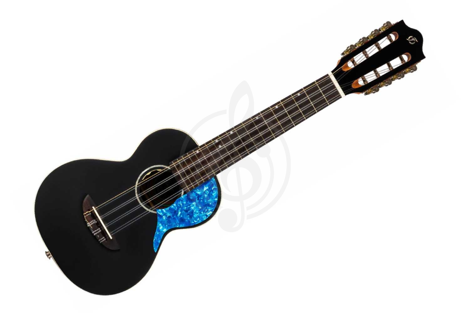 Укулеле тенор FLIGHT IRIS 8 EQ-A BK - Укулеле тенор, Flight IRIS 8 EQ-A BK в магазине DominantaMusic - фото 1