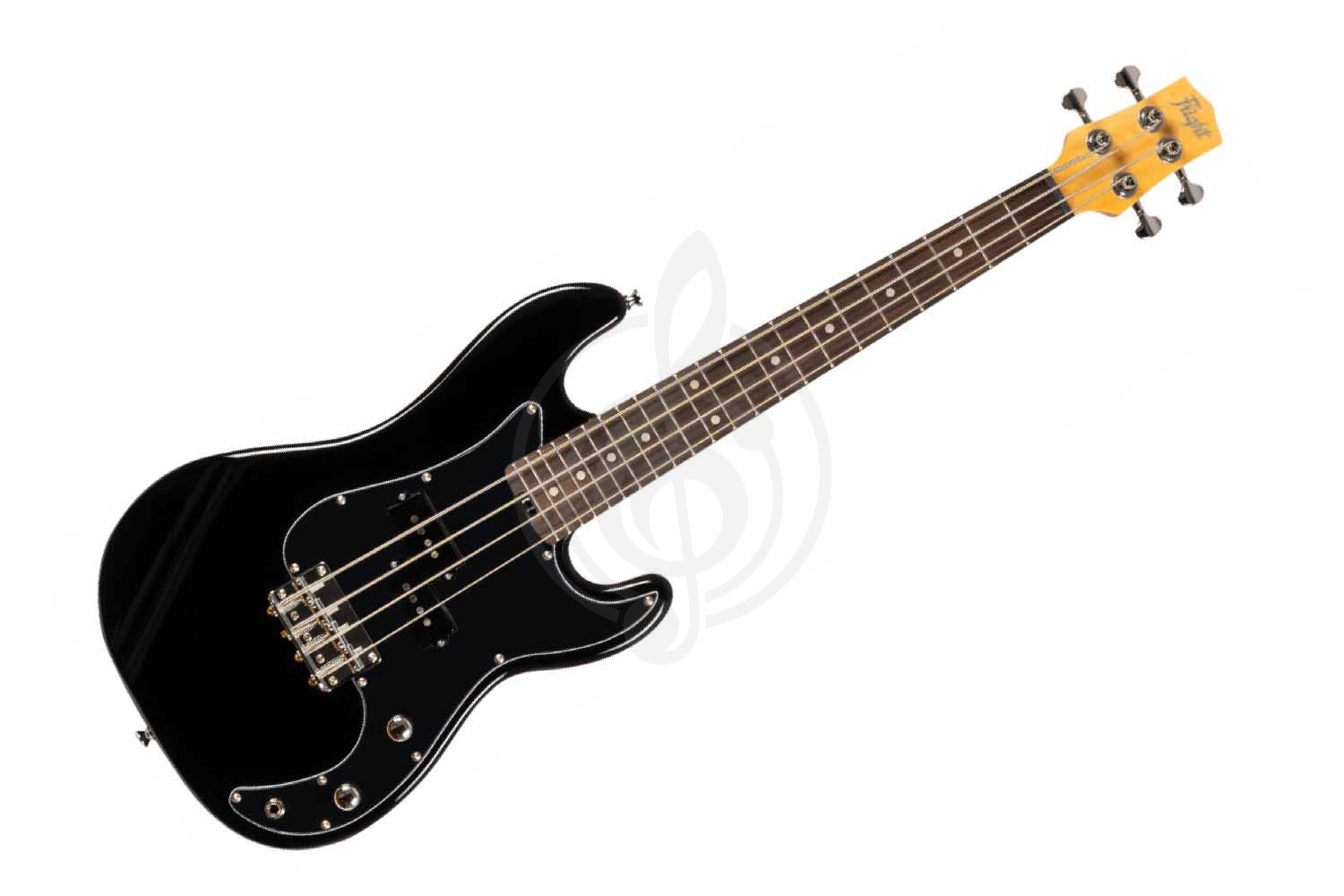 Бас-гитара FLIGHT Mini Bass Lite BK - Бас-гитара уменьшенная,  Mini Bass Lite BK в магазине DominantaMusic - фото 1