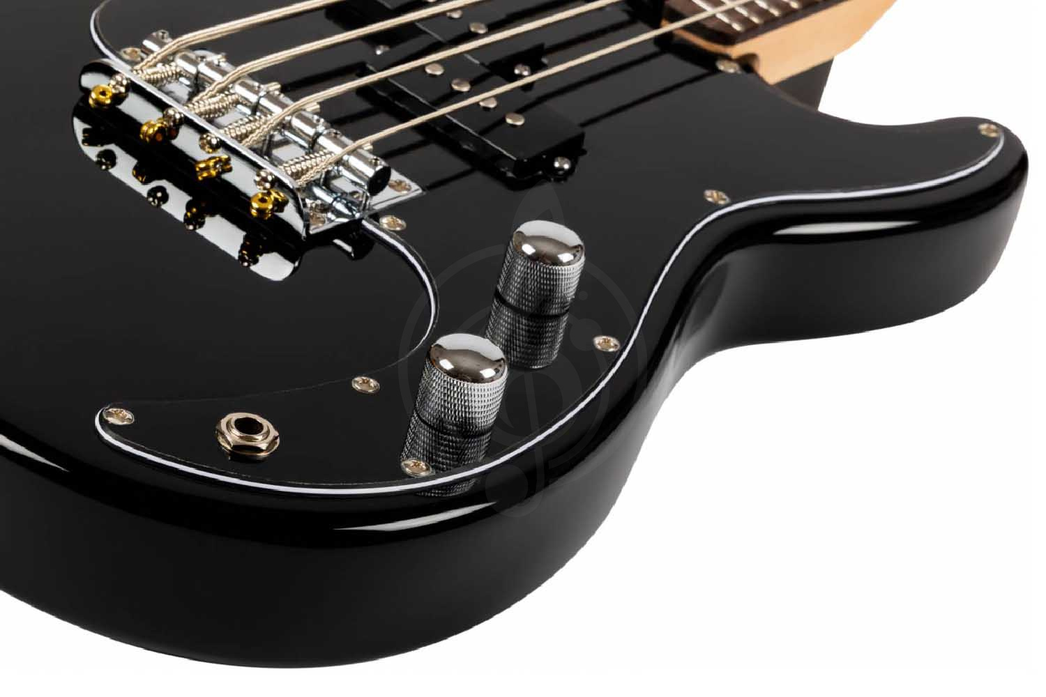 Бас-гитара FLIGHT Mini Bass Lite BK - Бас-гитара уменьшенная,  Mini Bass Lite BK в магазине DominantaMusic - фото 3