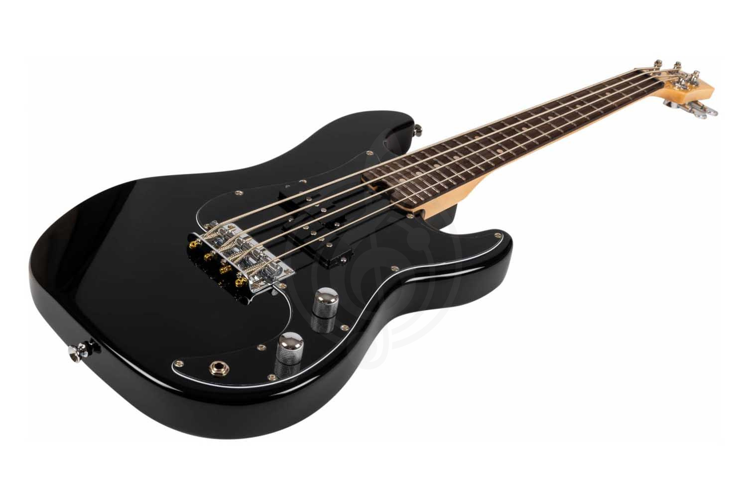 Бас-гитара FLIGHT Mini Bass Lite BK - Бас-гитара уменьшенная,  Mini Bass Lite BK в магазине DominantaMusic - фото 4
