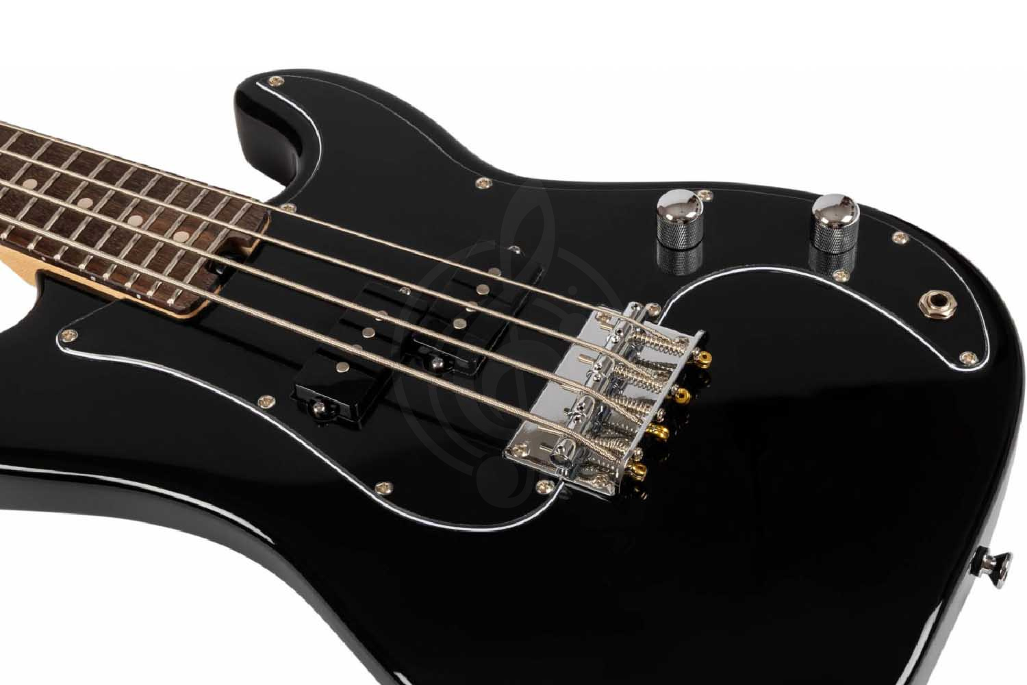 Бас-гитара FLIGHT Mini Bass Lite BK - Бас-гитара уменьшенная,  Mini Bass Lite BK в магазине DominantaMusic - фото 8