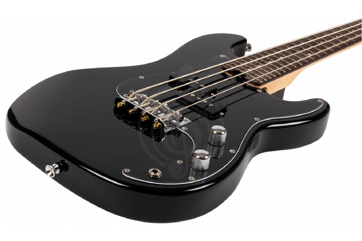 Бас-гитара FLIGHT Mini Bass Lite BK - Бас-гитара уменьшенная,  Mini Bass Lite BK в магазине DominantaMusic - фото 9