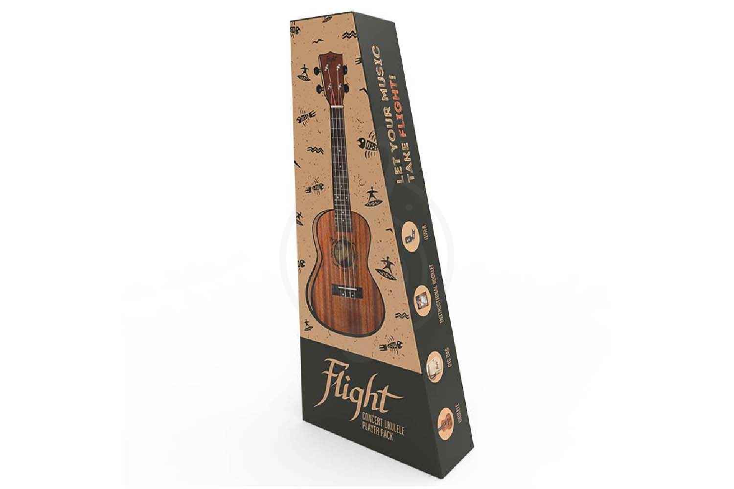 Укулеле концерт FLIGHT NUC PACK - Укулеле концерт, Flight NUC PACK в магазине DominantaMusic - фото 5