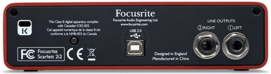 Звуковая карта Звуковые карты, аудиоинтерфейсы Focusrite Focusrite Scarlett 2i2 (2nd GEN) - USB аудиоинтерфейс MOSC0012 - фото 2