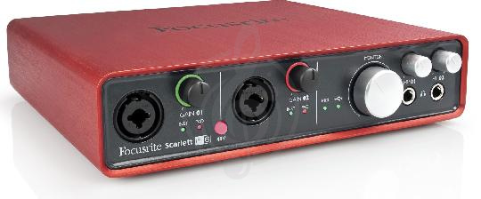 Звуковая карта Звуковые карты, аудиоинтерфейсы Focusrite Focusrite Scarlett 6i6 - USB 24/96 Scarlett 6i6 - фото 1