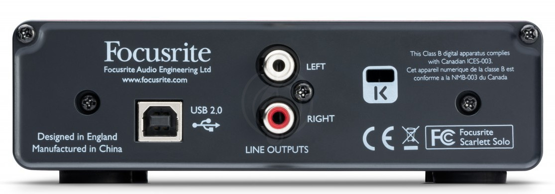 Звуковая карта Звуковые карты, аудиоинтерфейсы Focusrite FOCUSRITE Scarlett Solo (2nd GEN) - USB аудиоинтерфейс MOSC0019 - фото 3
