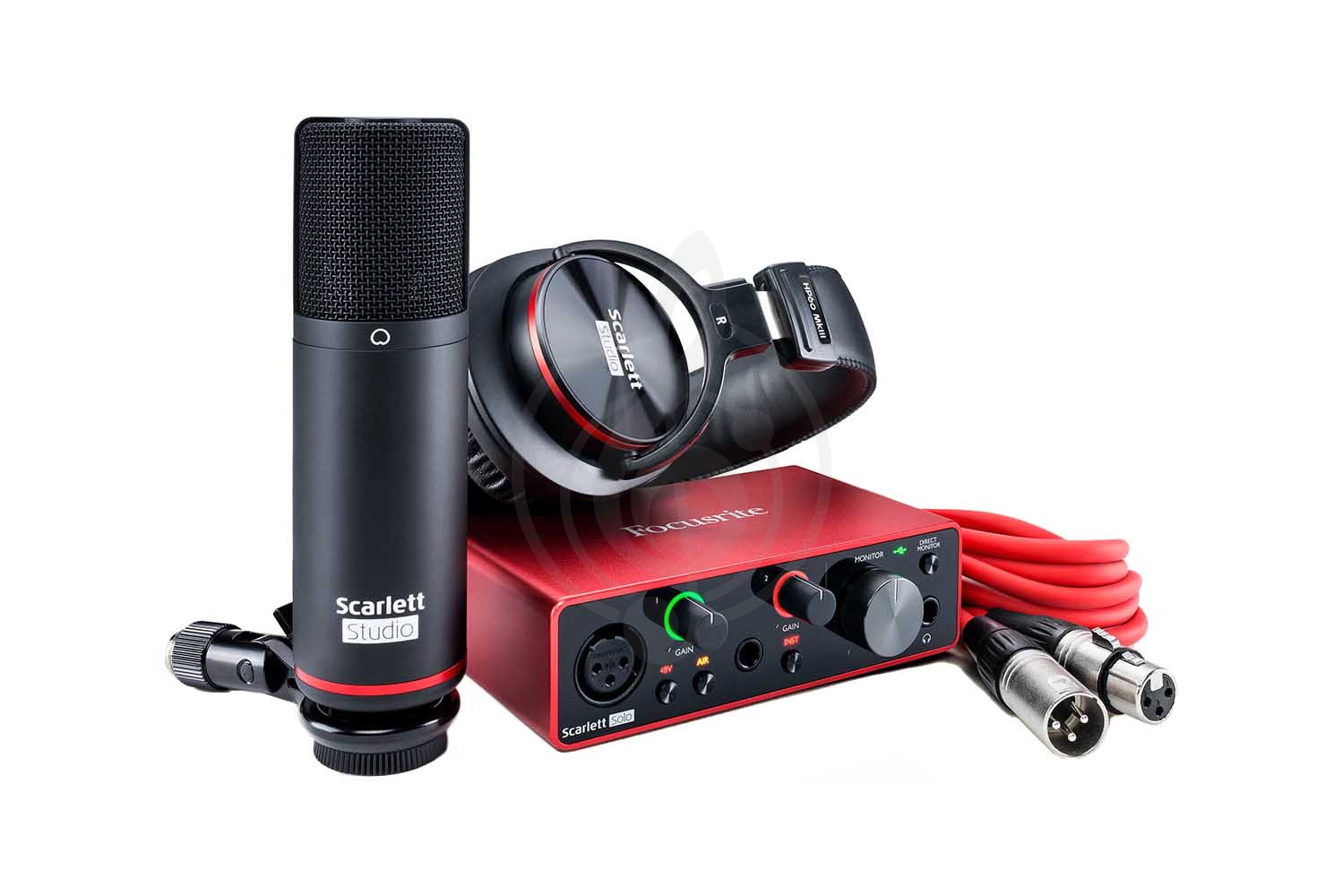 Комплект для звукозаписи Комплекты для звукозаписи Focusrite Focusrite Scarlett Solo Studio (3rd GEN) - Студийный комплект MOSC0031 - фото 1