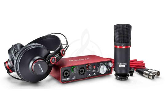 Комплект для звукозаписи Комплекты для звукозаписи Focusrite FOCUSRITE Scarlett Studio 2nd Gen - Аудиоинтерфейс - фото 5