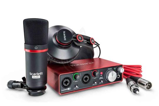 Комплект для звукозаписи Комплекты для звукозаписи Focusrite FOCUSRITE Scarlett Studio 2nd Gen - Аудиоинтерфейс - фото 6