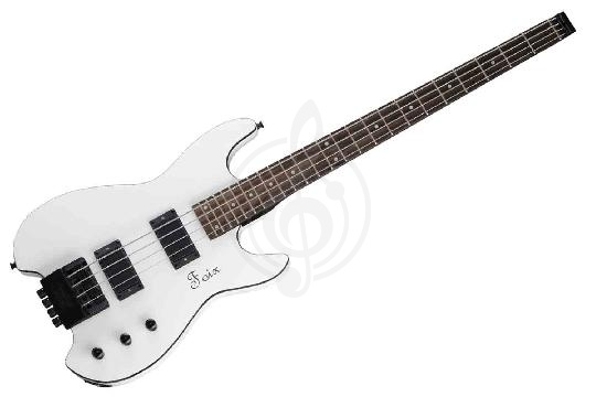 Изображение Foix FBG/FBG-KB-09-WH - Бас-гитара, без головки грифа, белая
