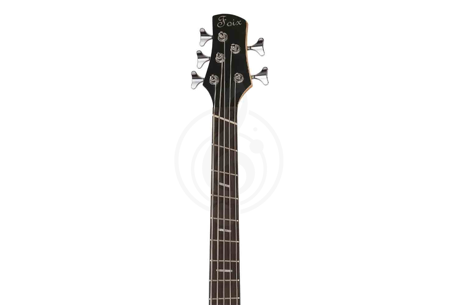 Бас-гитара Foix FBG/FBG-KB-11-BK - Бас-гитара 5-струнная, мультимензурная, черная, Foix FBG/FBG-KB-11-BK в магазине DominantaMusic - фото 5