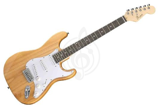 Электрогитара Stratocaster Foix FEG/FEG-KG-01-NAT - Электрогитара, цвет натуральный, Foix FEG/FEG-KG-01-NAT в магазине DominantaMusic - фото 1