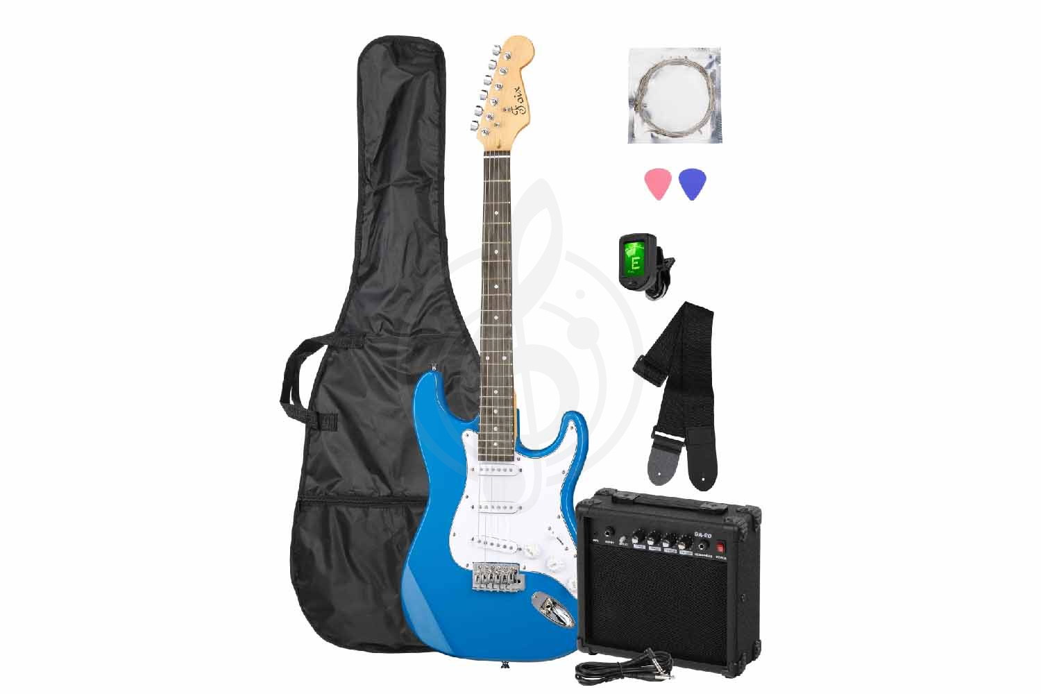 Электрогитара Stratocaster Foix FGP/FGP-STK-BL - Электрогитара, Foix FGP/FGP-STK-BL в магазине Доминанта мьюзик - фото 1