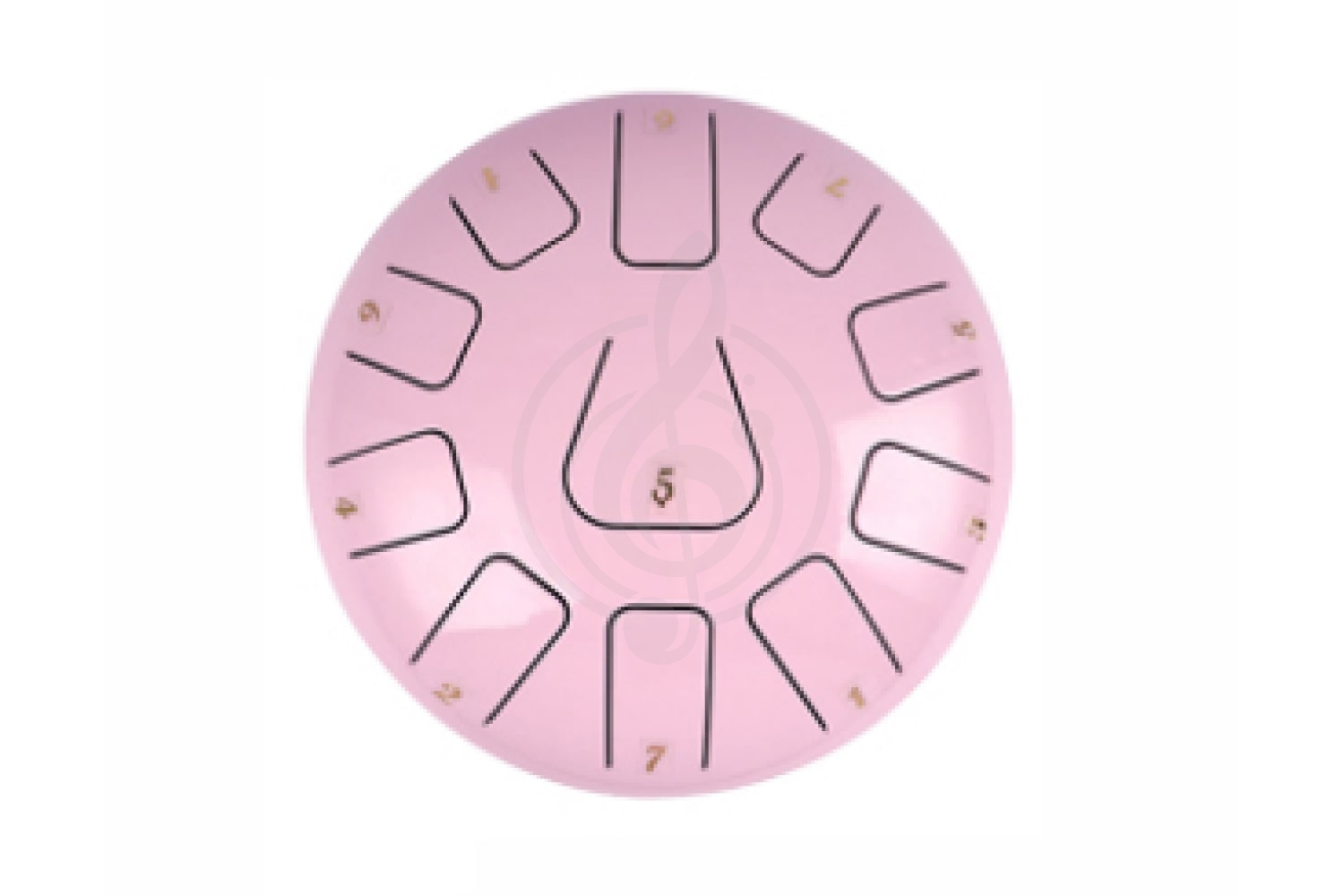 Глюкофон Foix FTD-811D-CP - Глюкофон, 20см, Ре мажор, светло-розовый,  FTD-811D-CP в магазине DominantaMusic - фото 1