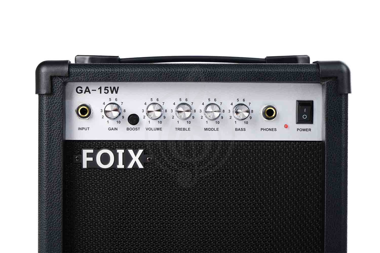 Комбоусилитель для электрогитары Foix GA-15W - Комбоусилитель гитарный, Foix GA-15W в магазине Доминанта мьюзик - фото 3