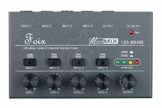 Изображение Аналоговый микшер Foix LBS-MX400