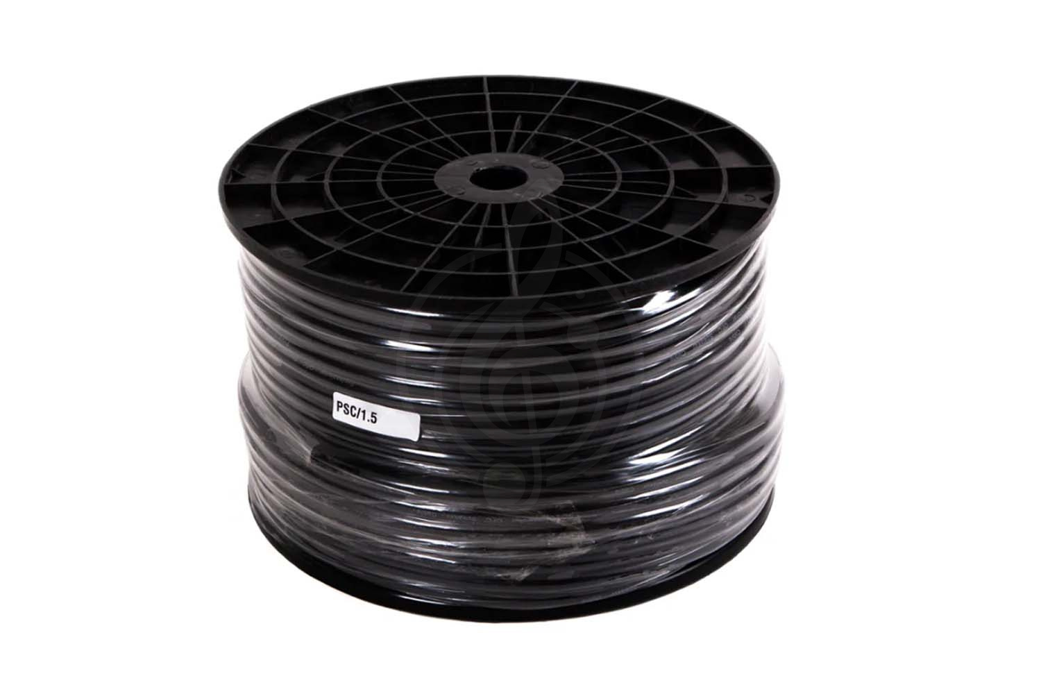Акустический кабель Спикерный кабель (м) Force FORCE PSC/1,5 - кабель для акустических систем в бухтах, 2 x1,5 мм2, черного цвета PSC/1,5 - фото 2