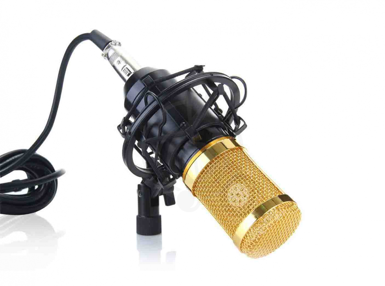Конденсаторный студийный микрофон Конденсаторные студийные микрофоны FZONE FZONE BM-800 BK - Микрофон студийный BM-800 BK - фото 2