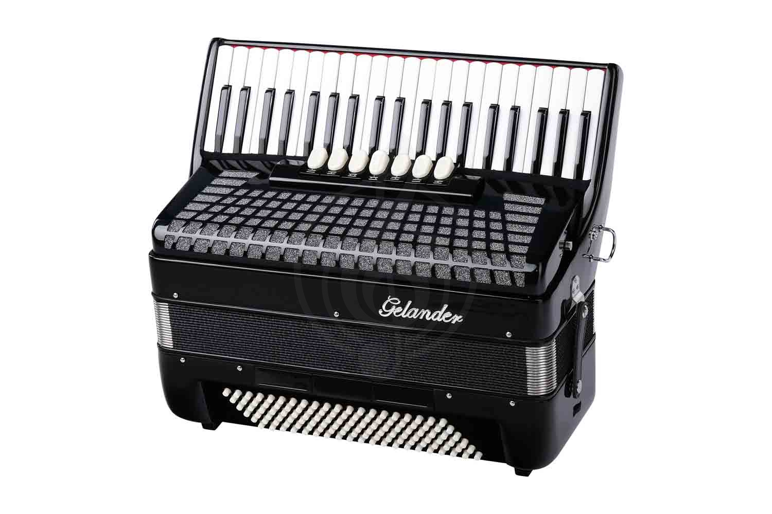 Аккордеон 4/4 Gelander GH2008H-3 Аккордеон 41/120/7+3, черный, Gelander GH2008H-3 в магазине Доминанта мьюзик - фото 7