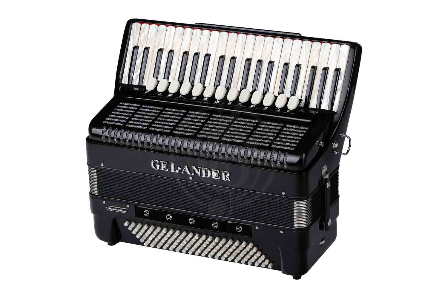 Аккордеон Gelander GH2012HA-BLACK - Аккордеон 41/120/13+6+1, черный,  GH2012HA-BLACK в магазине DominantaMusic - фото 5