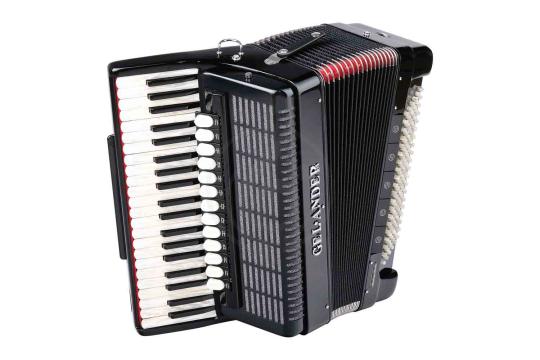 Gelander GH2012HA-BLACK - Аккордеон 41/120/13+6+1, черный - фото 3 Аккордеон Gelander GH2012HA-BLACK - Аккордеон 41/120/13+6+1, черный, GH2012HA-BLACK в магазине DominantaMusic - фото 3