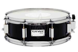 Изображение GEWA Marching Small Drum Birch Black Chrome - Маршевый барабан малый