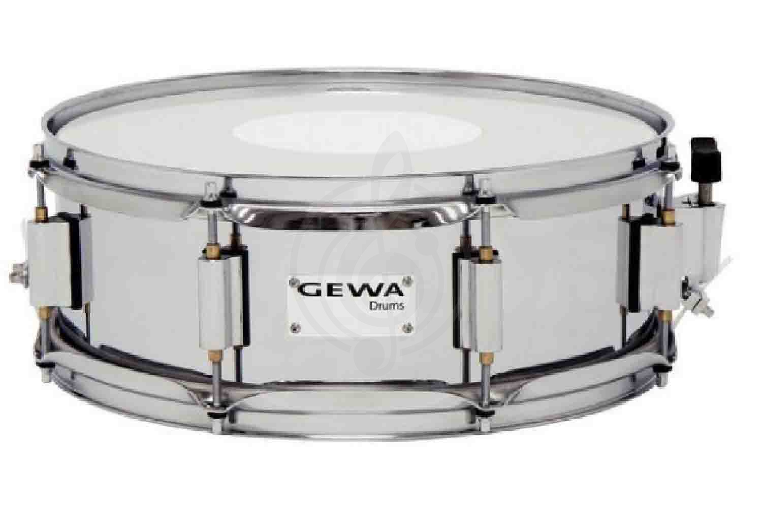 Маршевый барабан GEWA Marching Small Drum Steel Chrome HW SH - Маршевый барабан, GEWA Marching Small Drum Steel Chrome HW SH в магазине DominantaMusic - фото 1