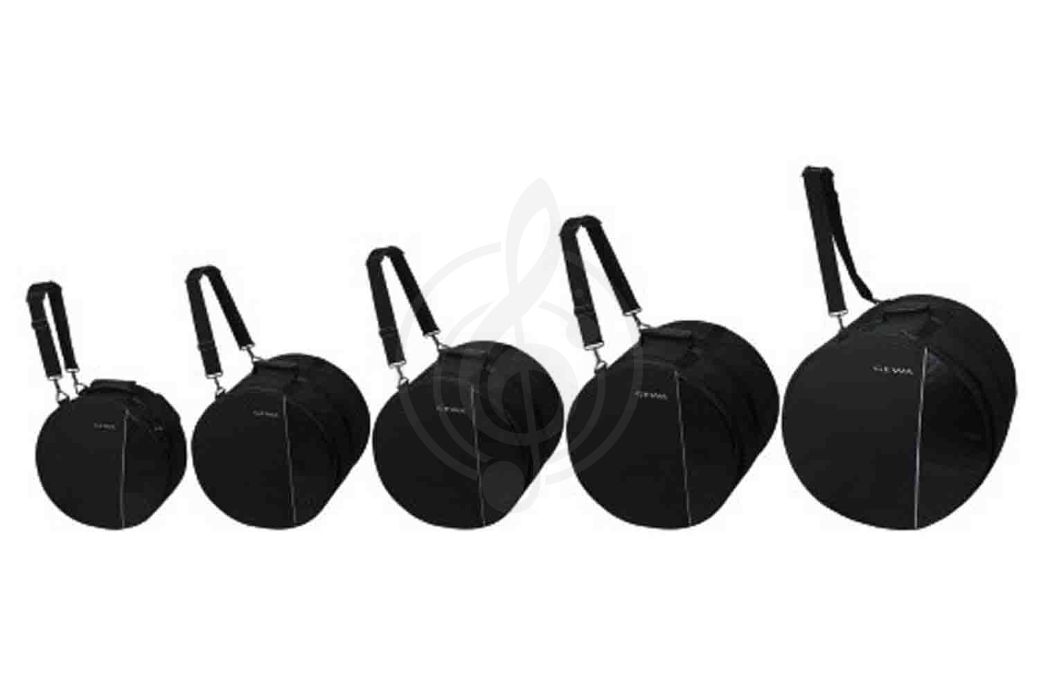 Чехол для барабана GEWA Premium Drum Set Gig Bag 20x18, 10x9, 12x10, 14x14, 14x6.5 - Комплект чехлов для барабанов, GEWA Premium Drum Set Gig Bag в магазине DominantaMusic - фото 1