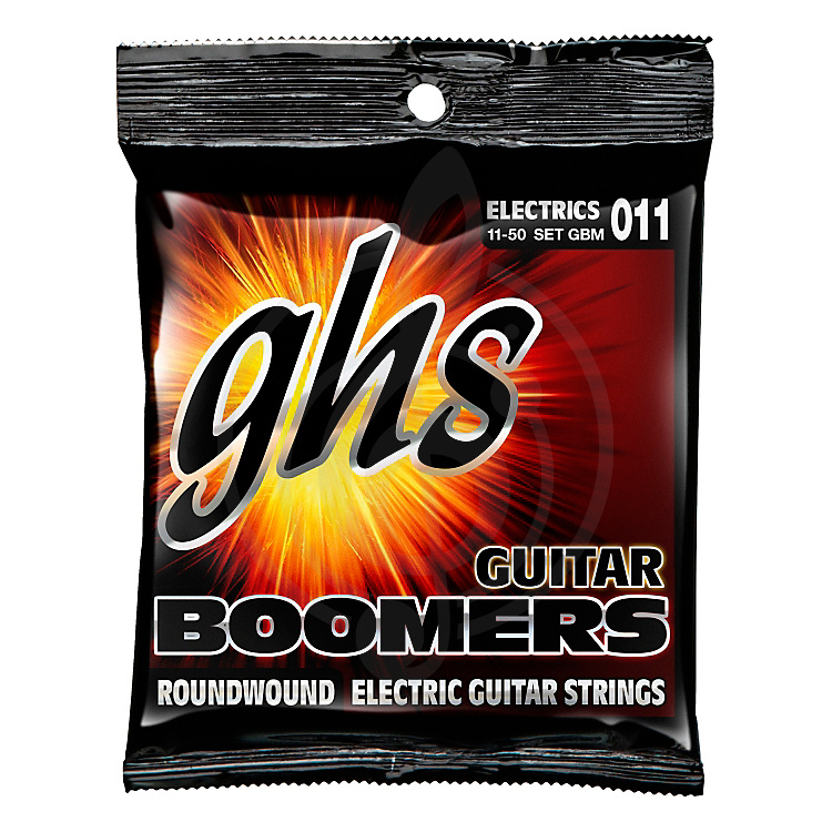 Струны для электрогитары Струны для электрогитар GHS GHS GBM Струны для электрогитары, серия Boomers 11-50 GBM - фото 1