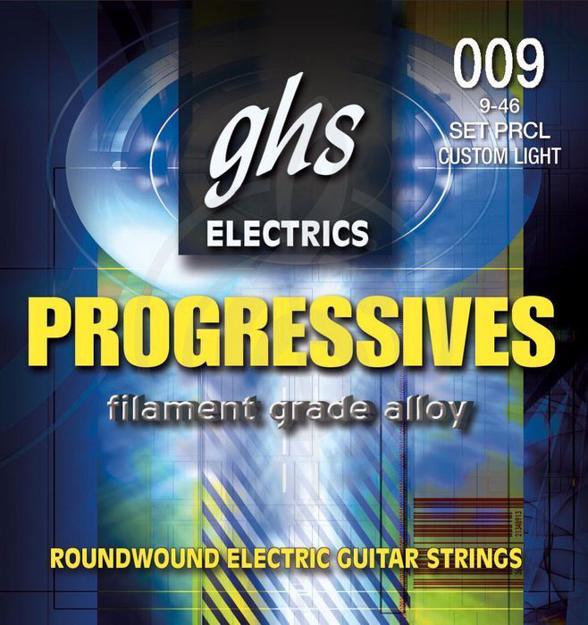 Струны для электрогитары Струны для электрогитар GHS GHS PRCL УЦЕНКА ДЕФЕКТ Струны для электрогитары, Progressives  9-46 PRCL - фото 1