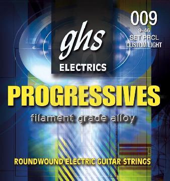 Струны для электрогитары Струны для электрогитар GHS GHS PRCL УЦЕНКА ДЕФЕКТ Струны для электрогитары, Progressives  9-46 PRCL - фото 1