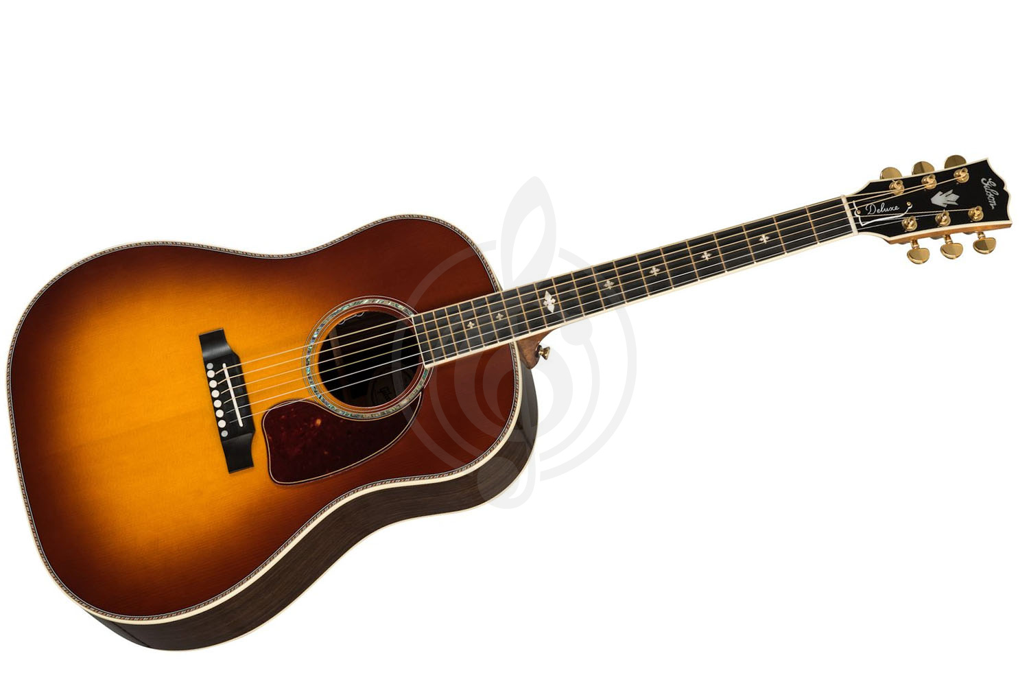 изображение Gibson J-45 Deluxe Rosewood Burst - 1