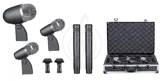 Изображение GLORIK GM-5P Набор инструментальных динамических микрофонов